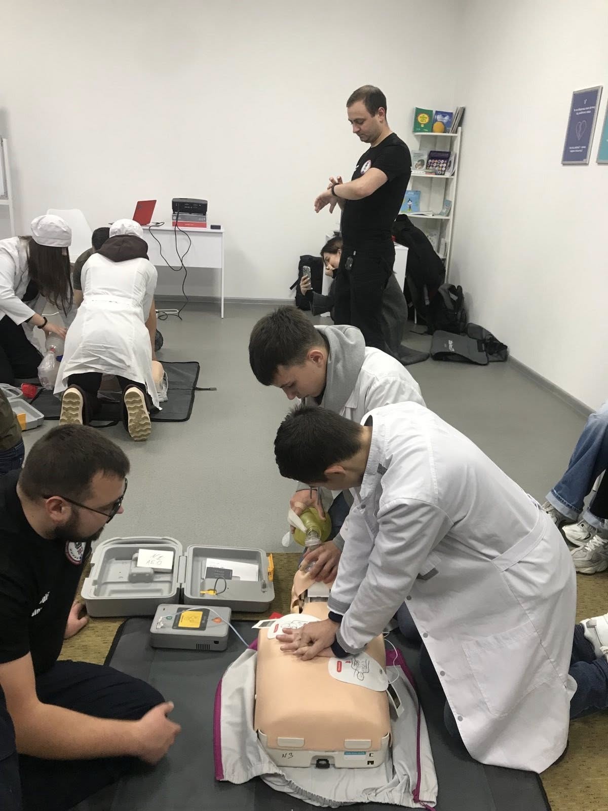 16 жовтня на базі Комунального закладу Київської обласної ради «Білоцерківський медичний фаховий коледж» відбувся майстер-клас з базової підтримки життя,який провів колектив відділу КНП КОР"КОЦЕМД МК"